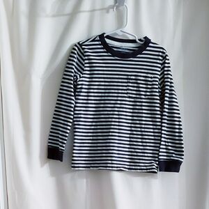 Carters Kids Navy and White stripped top.